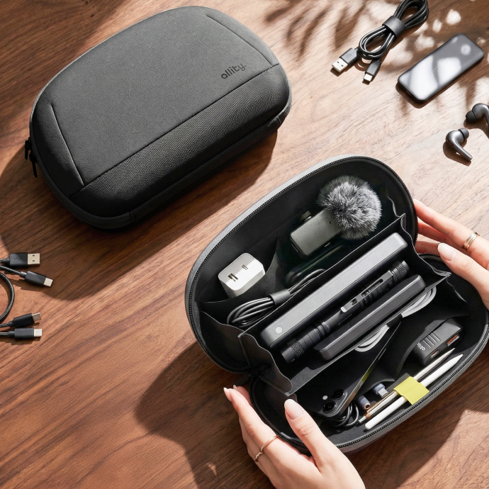 Organisateur d’accessoires enroulable