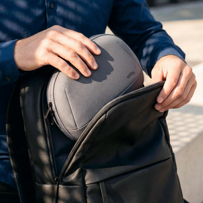 Organisateur d’accessoires enroulable