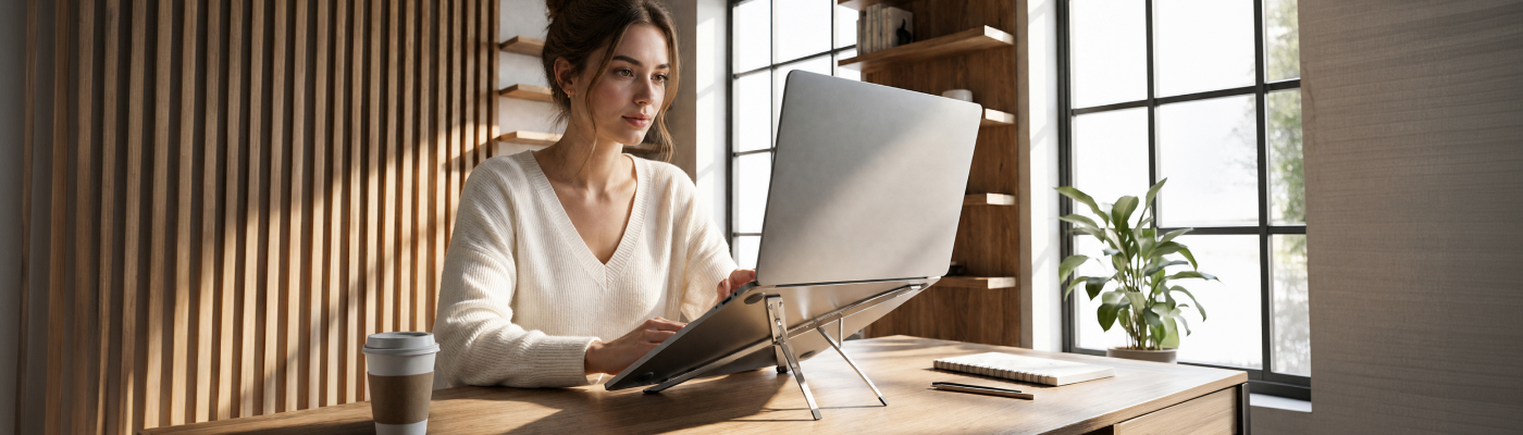 Support pour ordinateur portable et tablette