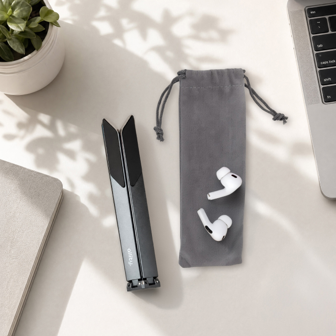Travail confortable sur ordinateur portable